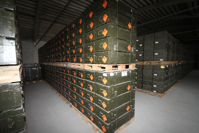 Provozování skladů munice AČR